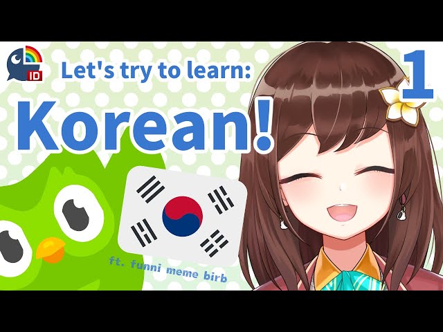 (Learning Korean: EP1) Starting with Alphabets!【NIJISANJI ID | Hana Macchia】のサムネイル