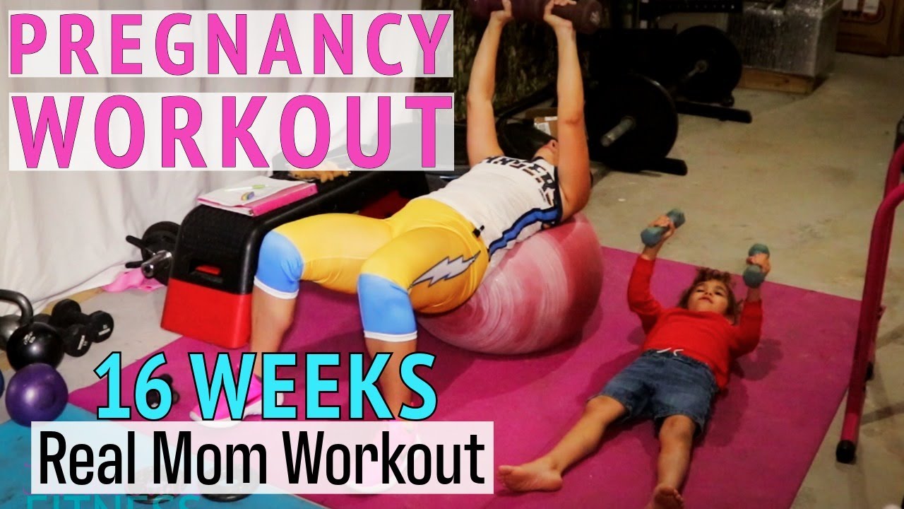 Тренировка для рук на 16 неделе беременности | Реальная жизнь мамы + Безопасные модификации для м...