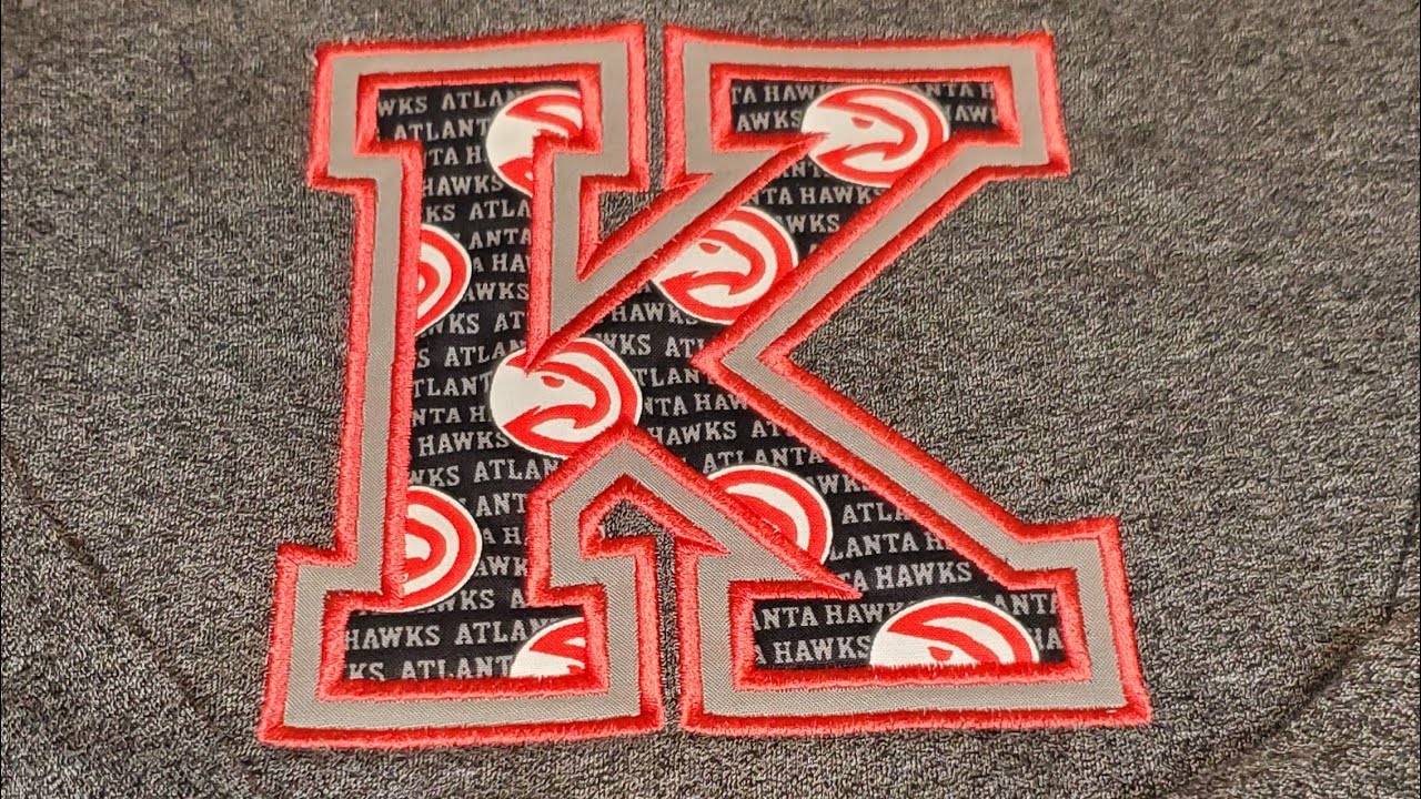 SUCCESSFULLY Embroidering Applique onto Sweatshirt 