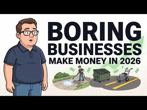 Thumbnail for 10 Boring Small Business Ideas That Could Make You Money in 2026