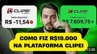 💰 COMO FAZER 100 REAIS POR DIA USANDO A PLATAFORMA CLIPEI #Kiwify #TutoriaisCP  @clipeibrasil
