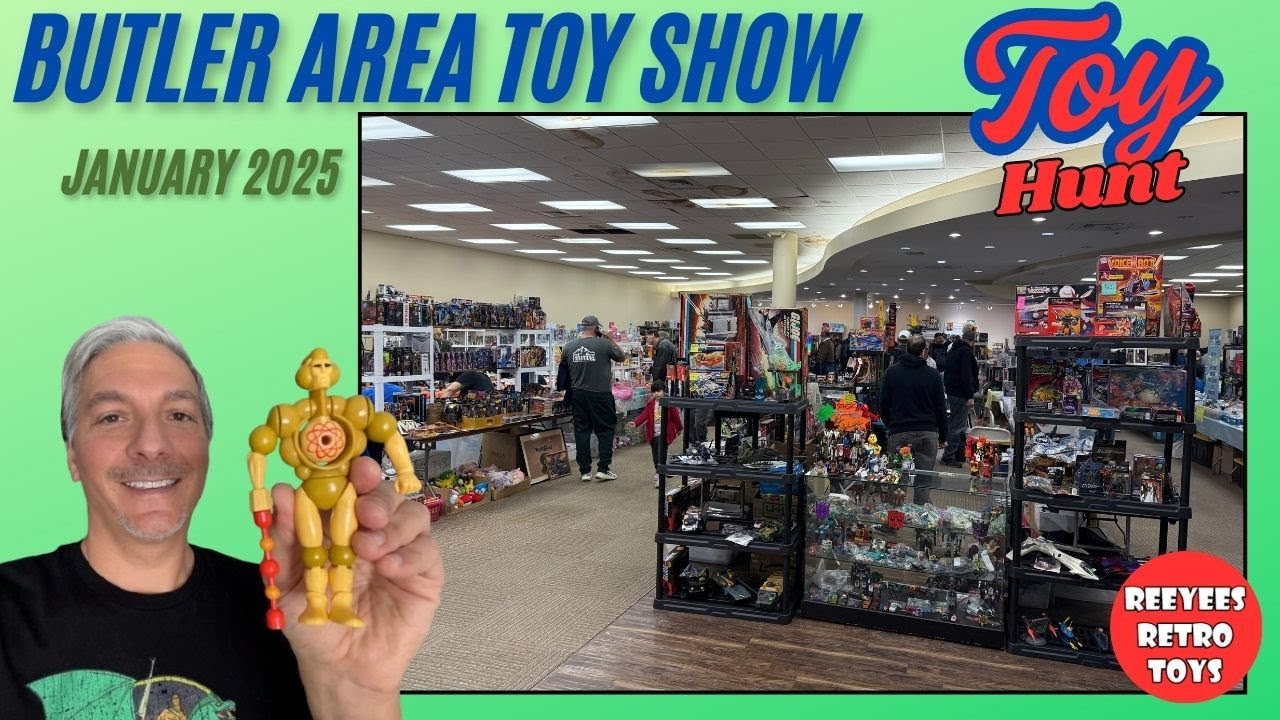 BUTLER AREA TOY SHOW (January 2025) - Toy Hunt and EPIC Finds!!