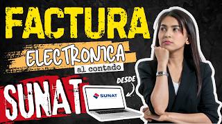 How to issue an Electronic Invoice 2026 – SUNAT - Quick and easy🏃✅