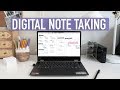 DIGITAL NOTE TAKING TIPS | OneNote + Handwriting