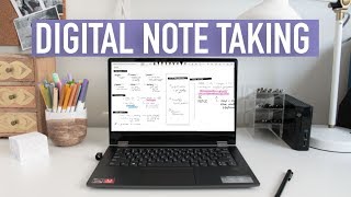 DIGITAL NOTE TAKING TIPS | OneNote + Handwriting screenshot 5