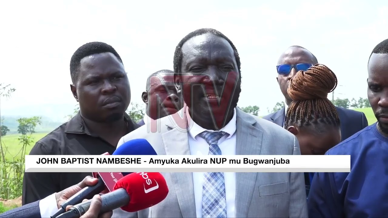 MUWANGA KIVUMBI: Aba NUP bamukyaliddeko e Kitalya