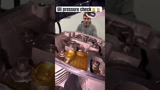 Oil pressure check #automobile #autorepair #engine #shortsfeed ##shortvideo