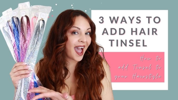 How To Add Hair Tinsel With Micro Beads 