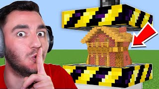 Aplasté la Casa de Mi Amigo en Minecraft