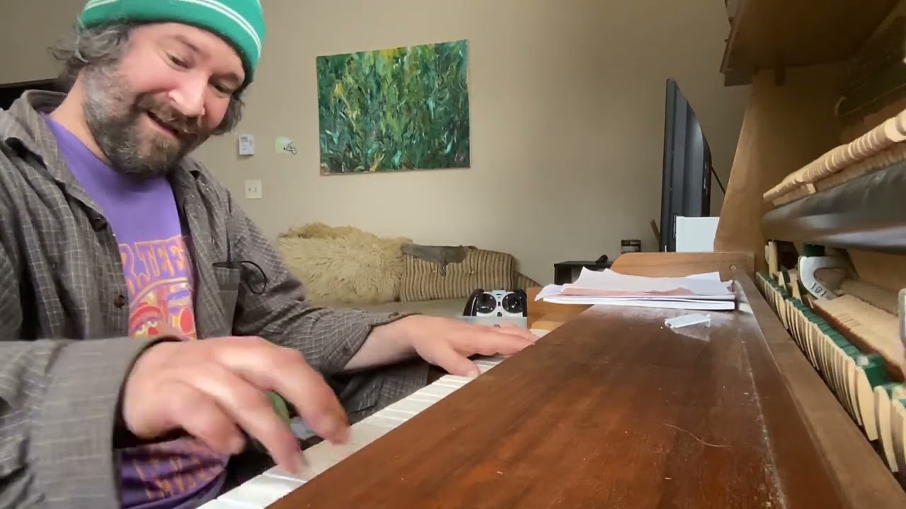 Stefan Cotter-Everyone Say I Love you/ when I’m 64.  Riffing in the morning