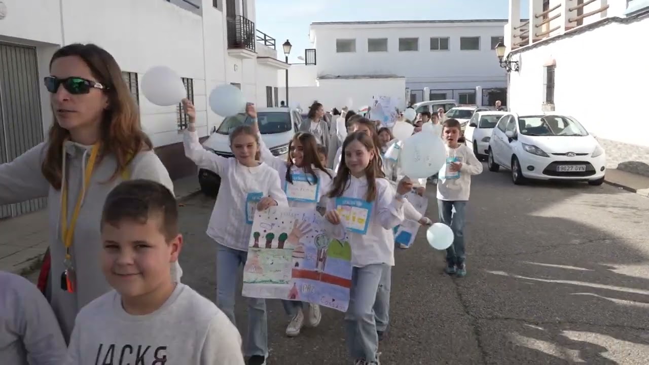 Actualidad.  Día de la Paz en el Colegio Público Lope de Vega