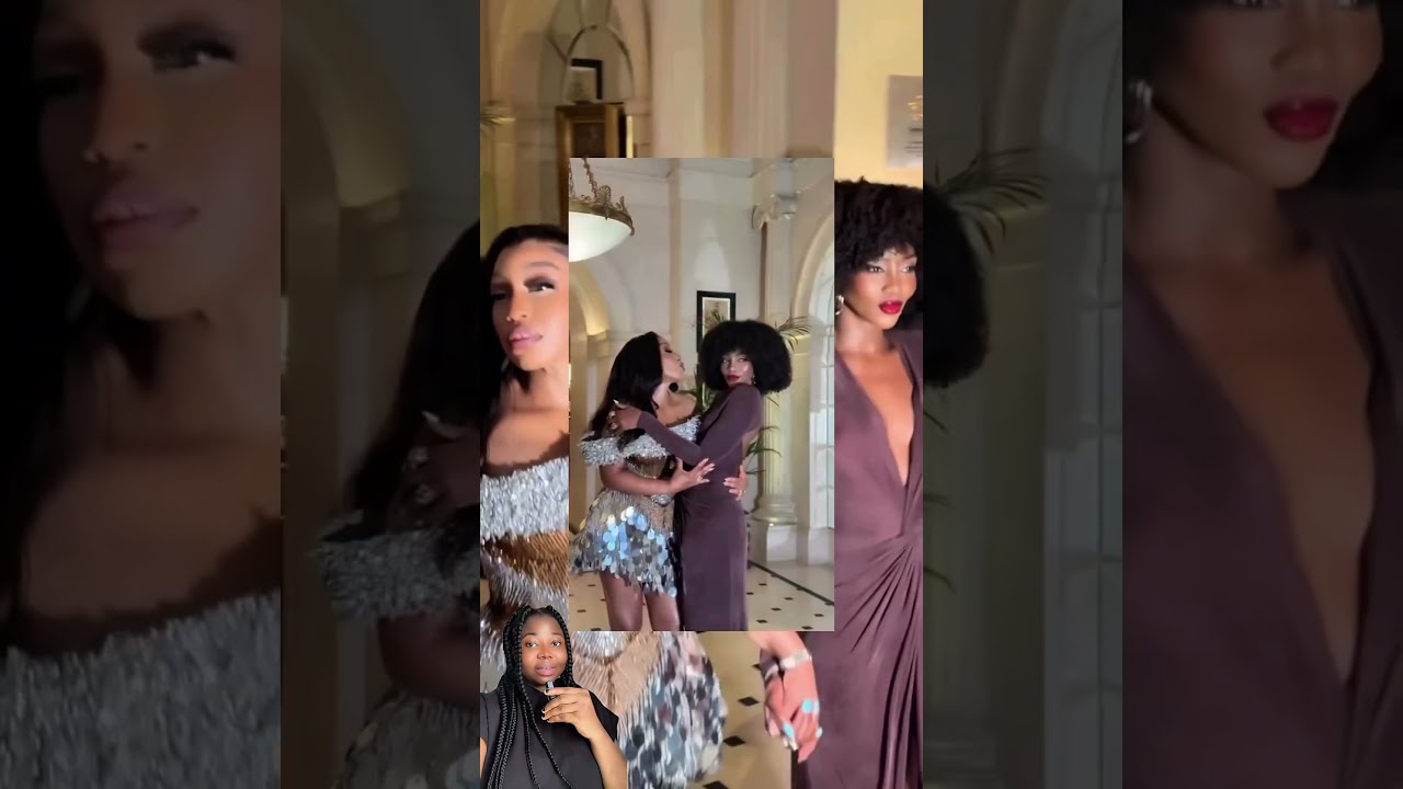 Rita Dominic And Genevieve Nnaji Spotted Walking Hand In At 50th Birthday Shorts Sisters