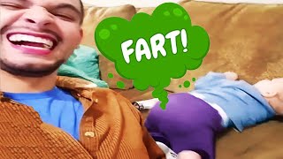 BOOM💣Lovely moments When baby farts Anytime, Anywhere 💨💨💨 #3 - Funny Baby Farts - Funny Pets Moments