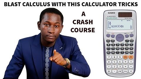 How To Solve Calculus Fast Using Casio Fx-991 Es Plus Scientific Calculator