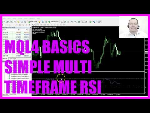 MQL4 TUTORIAL BASICS - 64 SIMPLE MULTIPLE RSI