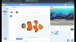 Scratch Fish Chaser Game | Part 1 Beginner Tutorial | iCode Jr Coding for Kids screenshot 3