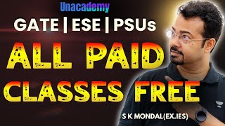 All Paid GATE & ESE Classes FREE | Limited Time Access | S K Mondal screenshot 1