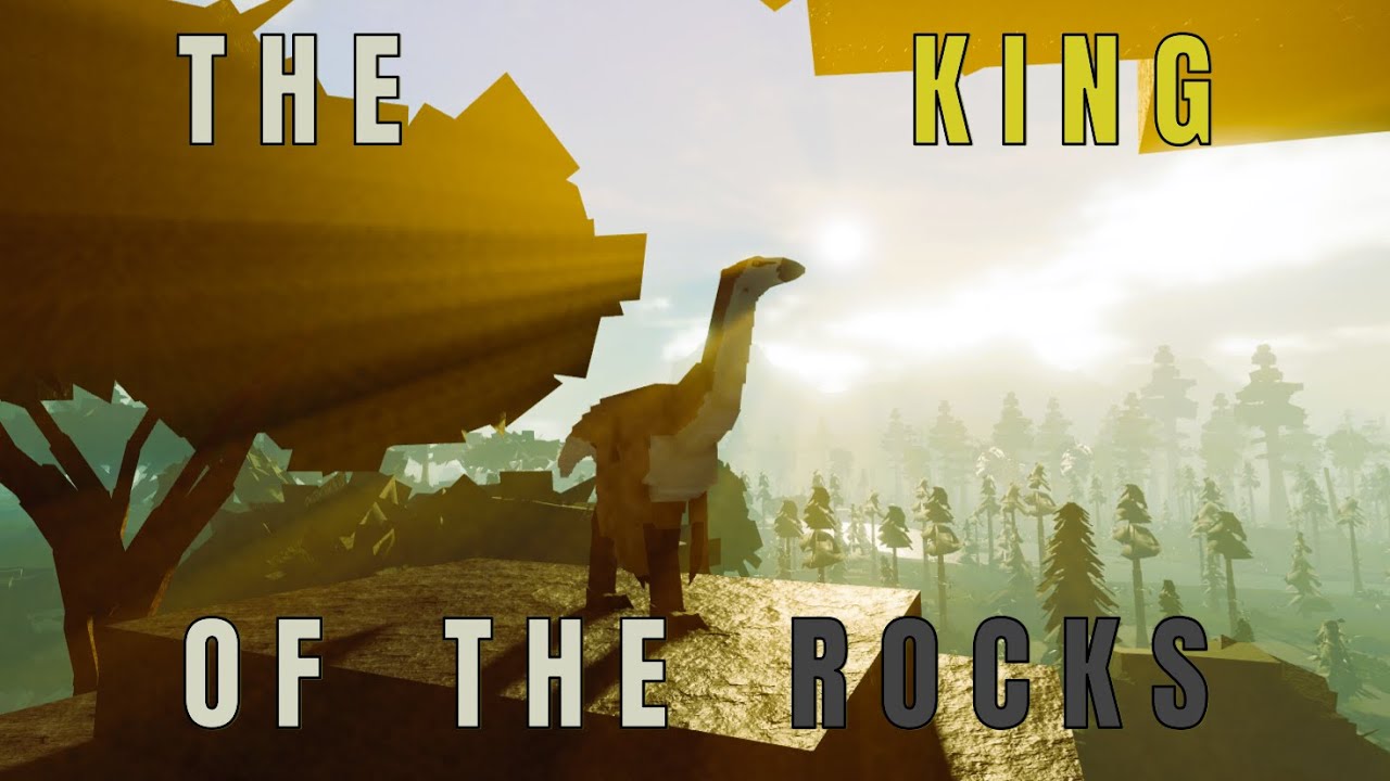 The KING Of The Rocks | Mesozoico Roblox