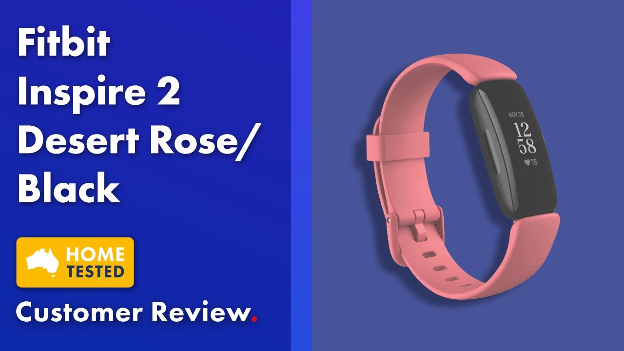 fitbit inspire 2 desert rose