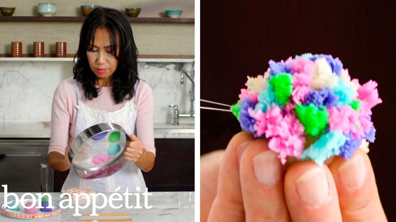 How a Master Candy Artist Makes Traditional Japanese Wagashi   Handcrafted   Bon Apptit