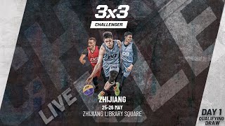 LIVE 🔴| FIBA 3x3 Zhijiang Challenger 2024 | Qualifier for Edmonton Masters | Qualifying Draw