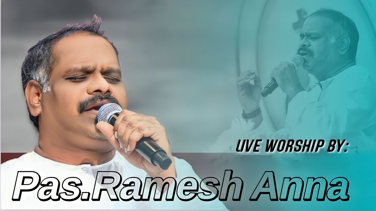 HOSANNA MINISTRIES VIJAYAWADA PAS.RAMESH ANNA LIVE WORSHIP SONG - YouTube