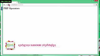 Php Lession5 6, php constants and operator tutorial step by step speak khmer 2018, daily marktips
