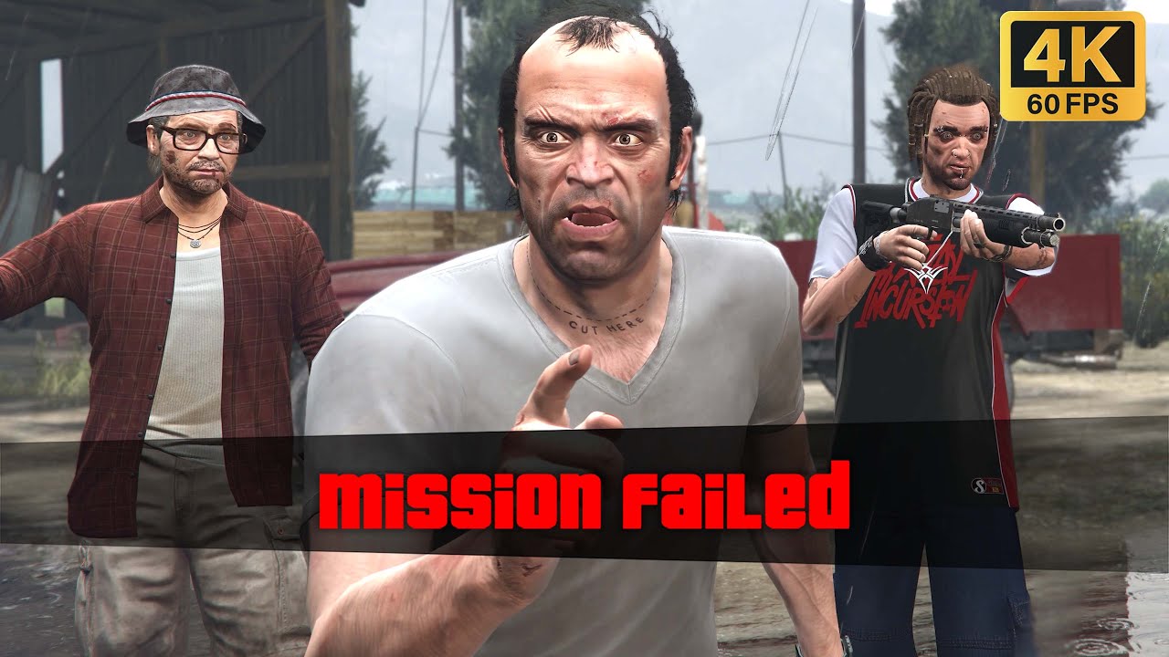 Mission Failed | Mr. Philips | Blitz Play | GTA 5 | 4K