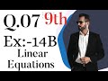 2026 RS Aggarwal 9th Maths Chapter 14 Linear Equations in Two Variables Full Solutions