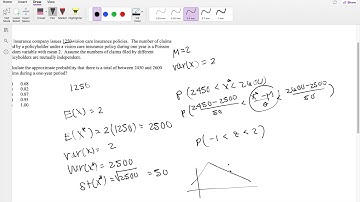 SOA Exam P Question 82 | Multivariate Normal Approximation
