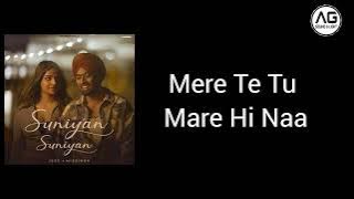 Suniyan Suniyan karaoke by AG karaokes Singer-Juss. Lyrics -Juss Music - MixSingh