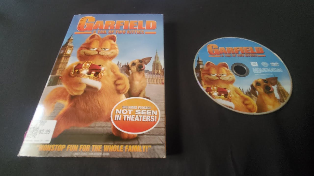 Opening to Garfield: A Tail Of Two Kitties 2006 DVD (Fullscreen Theatrical version) (Version 2)