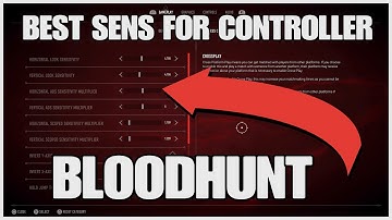 PS5 Best Controller Settings in BLOODHUNT for Beginners