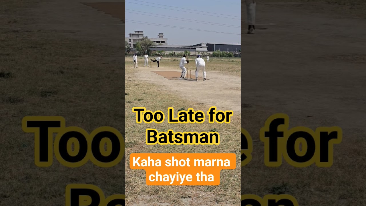 Late Shot In Cricket 