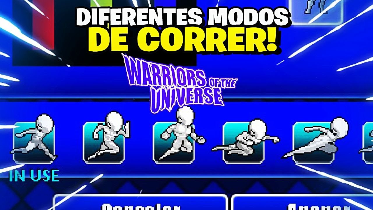WOTU! MODOS DE ANDAR E CORRER DIFERENTES! 