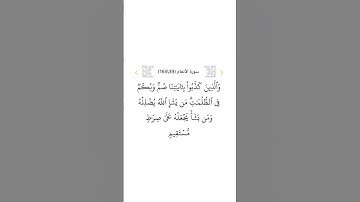 سورة الأنعام ٣٩