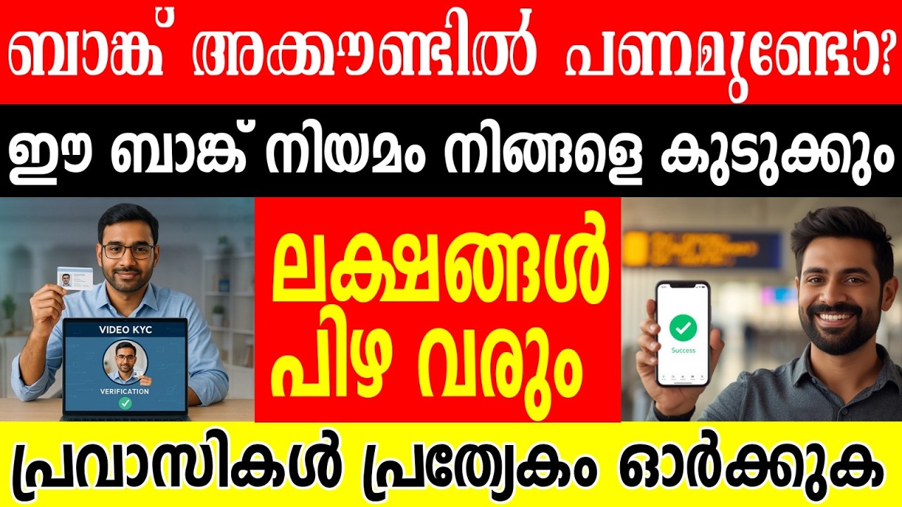 പ്രവാസികൾ ശ്രദ്ധിക്കുക! അക്കൗണ്ടിൽ പണമുണ്ടോ? പിഴ വരാൻ ഈ ഒരു കാരണം മതി NRE NRO Bank Account Explained