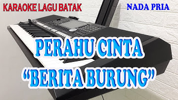 PERAHU CINTA [KARAOKE LAGU BATAK[ NADA PRIA F=DO