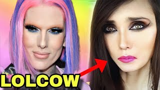 Eugenia Cooney uses ORAL and R@C1SM to promote Jeffree Star Cosmetics 💅