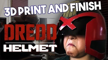 Making a Dredd Helmet | Garrett Makes...