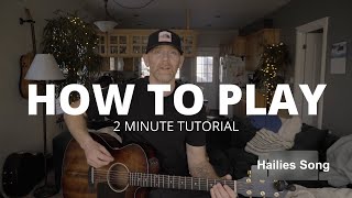 How To Play Eminem Hailie's Song (Chords)