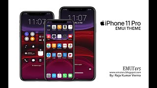 iPhone 11 Pro Edition EMUI Theme For EMUI 9, EMUI 9.1 & Magic UI screenshot 5