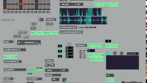 Max/MSP beat slicing with wave~ object
