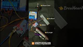 Touchless Light Control System || NEXT SQUARE #arduino #automation #robotics #project #programming