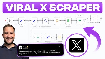 This AI Agent Scrapes VIRAL Posts on Twitter (X) For FREE (No-Code Tutorial)