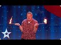 Comedy magician Graeme Mathews leaves us head over heels! | Semi-Finals | BGT 2019