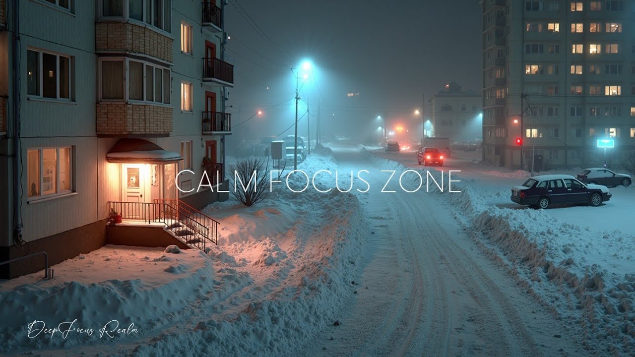 Музыка для глубокой работы в январе ~ Снежный плейлист для зимней учебы и спокойных ритмов