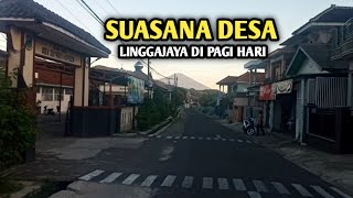 Download Lagu Jalan Raya Desa Linggajaya di Pagi Hari Ciwaru Kuningan Jawa Barat MP3