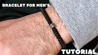 @EliKnots Macrame Men's Bracelet | Tibetian snake knots | #uniquejewelry #etsycreatorco