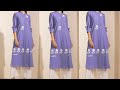 Kurti Plazzo set Design with embroidery..